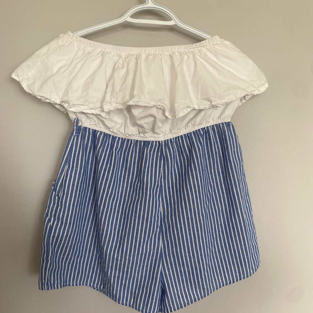 Revamped Junior large strapless playsuit